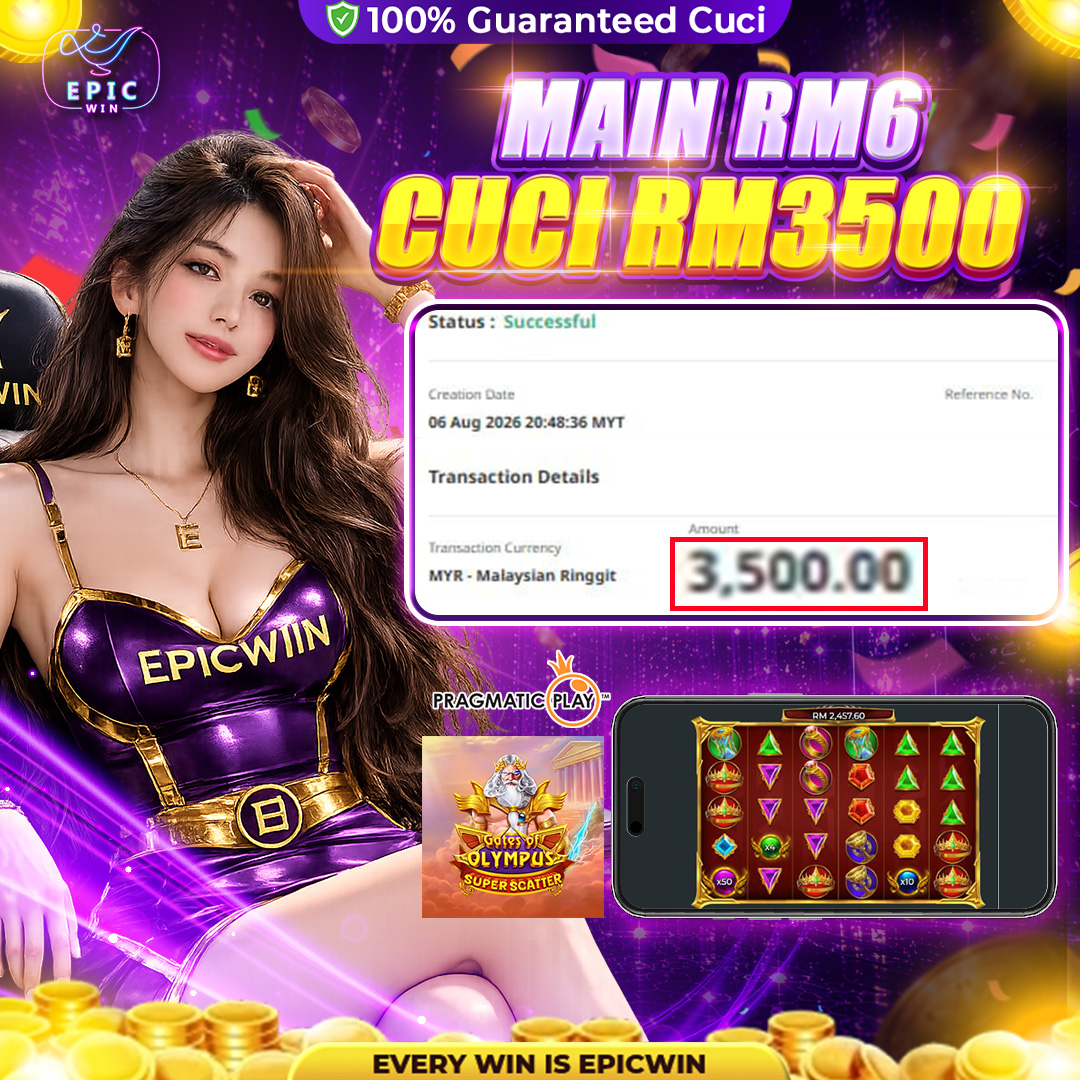 Epic Player Cuci RM3500 Dari Pragmatic Play Game